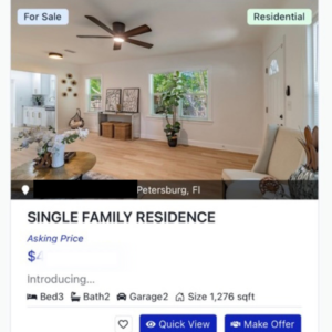 Off-Market MLS Home Page 1