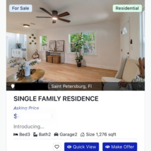 Off-marketmls.com homepage 2